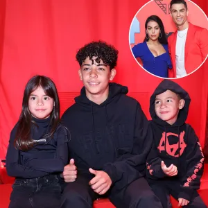 Cristiano Ronaldo and Wife Take Their Kids to Paris Fashion Week