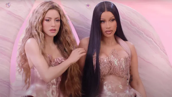 Shakira is a Love Goddess on the Hunt in The Mythical Video For Her Song With Cardi B