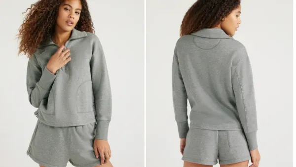 Free Assembly Half-Zip Sweatshirt
