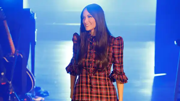 Kacey Musgraves performing in Nashville on March 15, 2024.