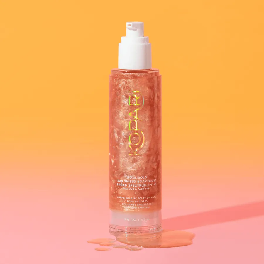 Kopari Rose Gold Sun Shield Body Glow Sunscreen