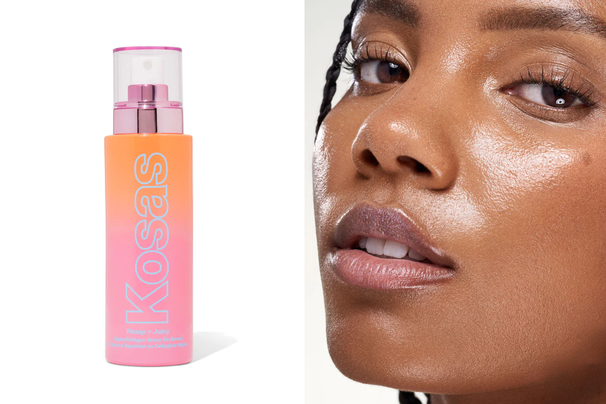 Kosas Plump + Juicy Vegan Collagen Spray-On Serum