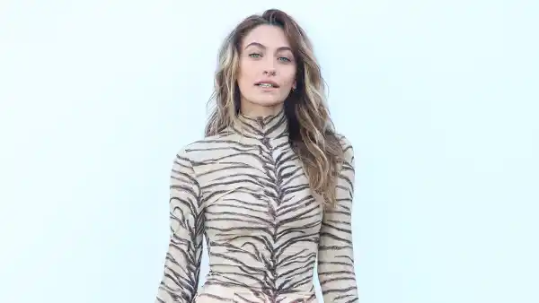 Paris Jackson at the Stella McCartney Paris Fashion Week show on March 4, 2024.