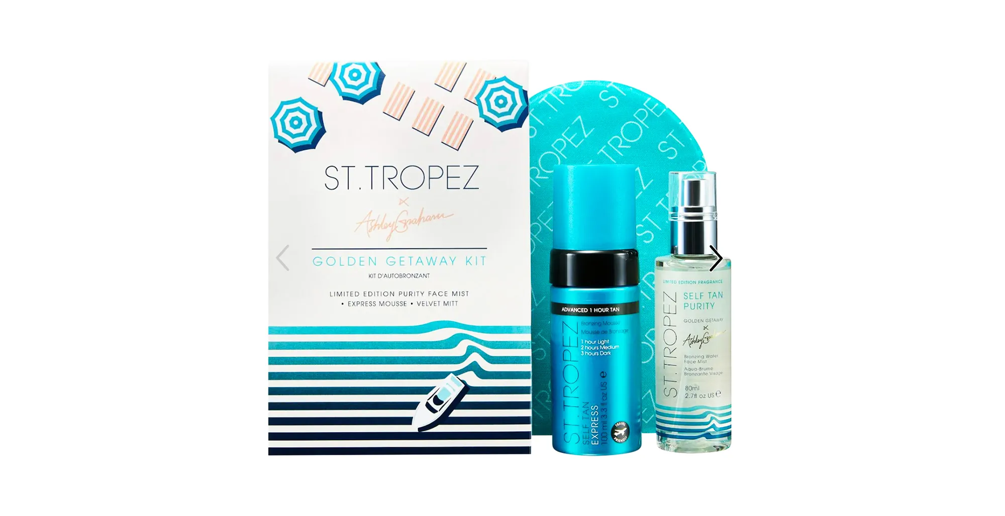 Get a Sun-Kissed Tan Like Supermodel Ashley Graham Thanks to St. Tropez's Golden Getaway Kit