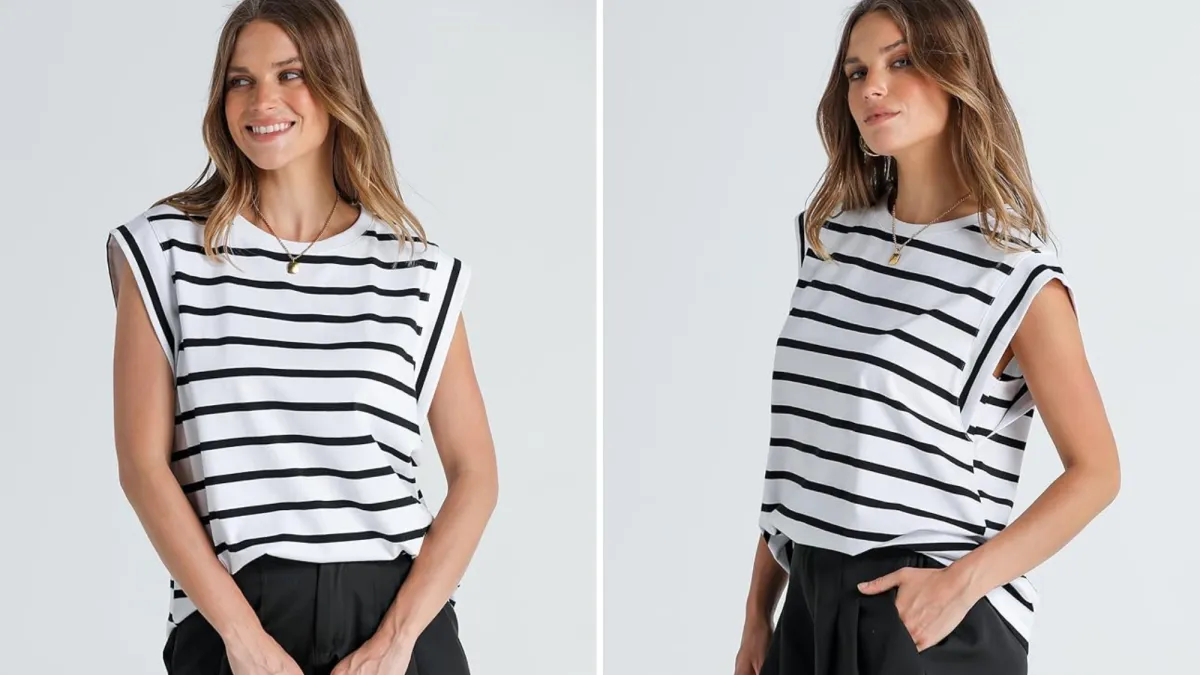 Wiholl Cap Sleeve Top