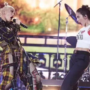 Gwen Stefani Reunites With No Doubt at Coachella Enlists Olivia Rodrigo for Surprise Cameo