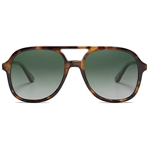 SOJOS Retro Aviator Sunglasses