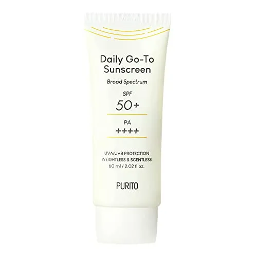 Best Mineral and Chemical Sunscreen for Oily Skin: Purito Daily Go-To Sunscreen