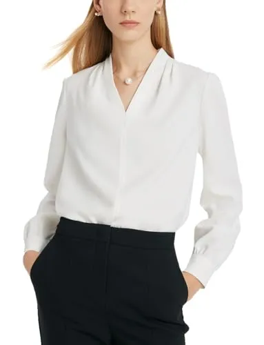 Goelia V-Neck Long-Sleeve Shirt