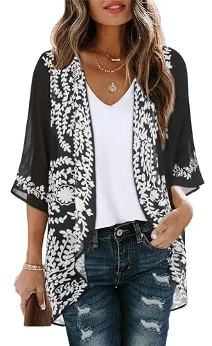 Chicgal Kimono Cardigan Beach Cover