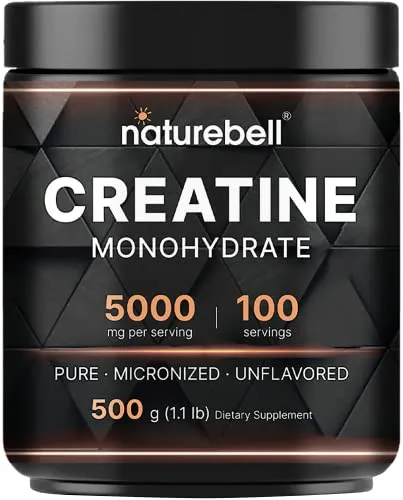 Best for Improved Athletic Performance: NatureBell Creatine Monohydrate Powder