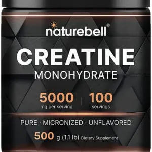 Best for Improved Athletic Performance: NatureBell Creatine Monohydrate Powder