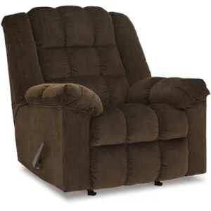 Best Manual Recliner: Signature Design by Ashley Ludden Ultra Plush Manual Rocker Recliner with Tufted Back