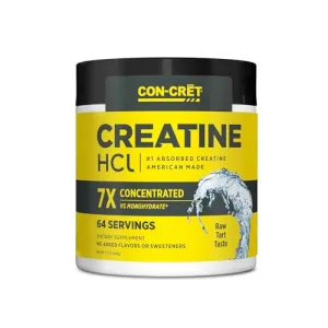 Best Runner-Up Creatine HCl Powder: CON-CRET Creatine HCl Powder