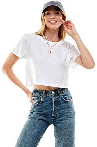 Loving People Boxy Crop Top