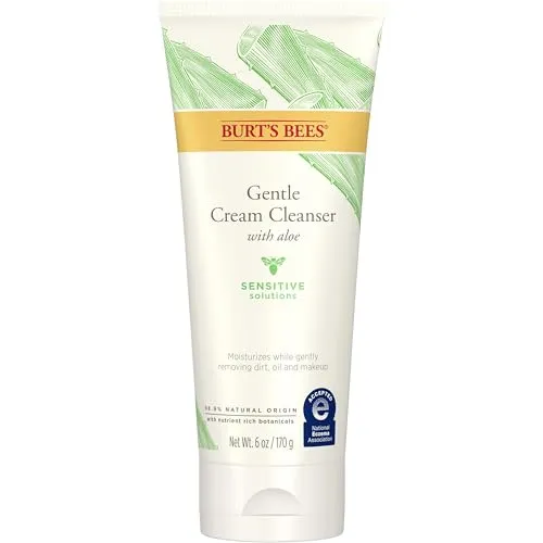 Best Milk: Burt’s Bees Sensitive Solutions Gentle Cream Cleanser