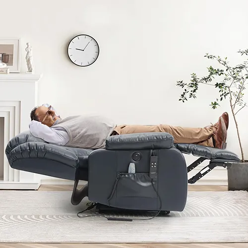 Merous Dual Motor Lay Flat Lift Chairs Recliners for Elderly with Massage and Heat