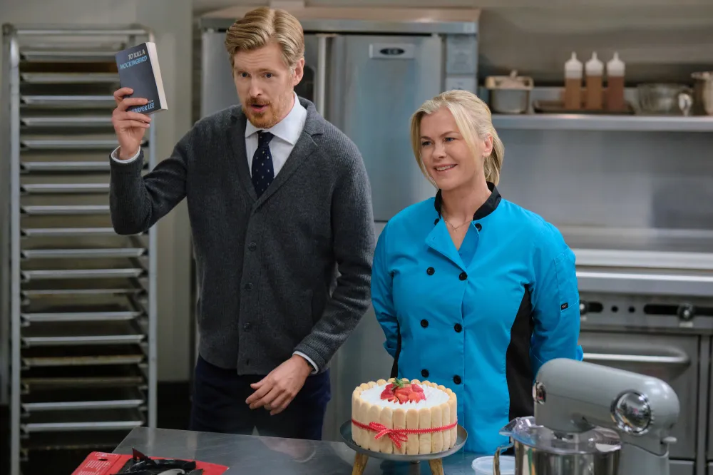 Alison Sweeney Drops Hannah Swensen Easter Egg in Hallmark s One Bad Apple Sneak Peek