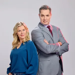 Alison Sweeney Wants to Stretch Out New Hannah Swensen Love Triangle Teases Mike s Future 216