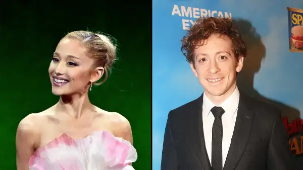 Ariana Grande and Ethan Slater Pack on PDA While Attending CinemaCon to Promote Wicked