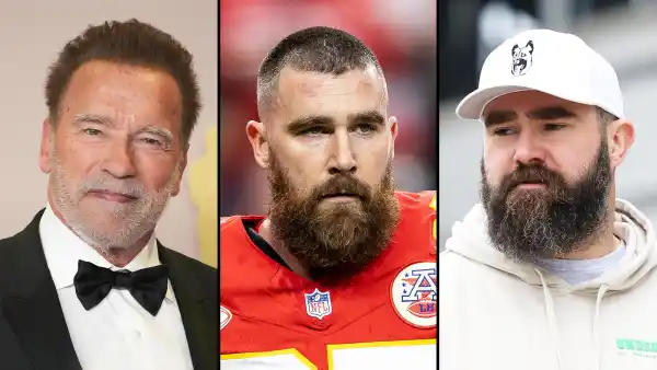 Arnold Schwarzenegger Teases Travis and Jason Kelce About Expanding Their Careers Into Hollywood