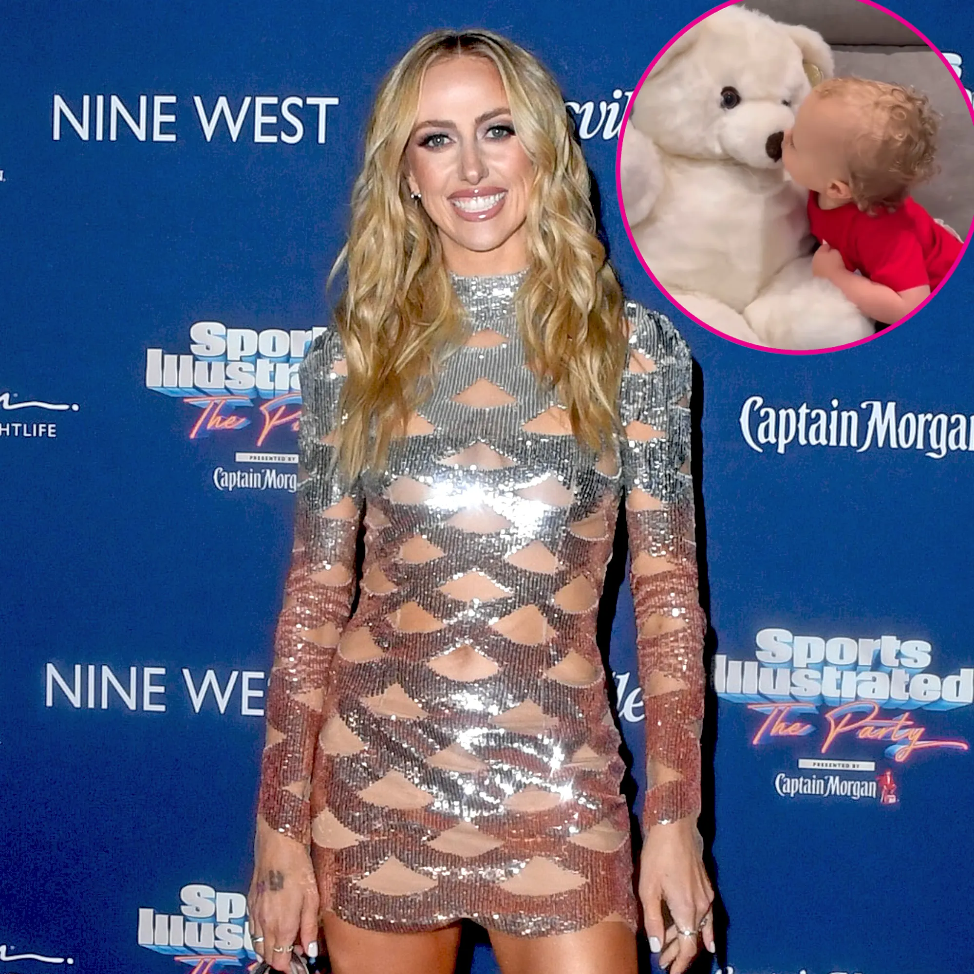 Brittany Mahomes Shows Sweet Moment of Son Bronze Kissing a Teddy Bear