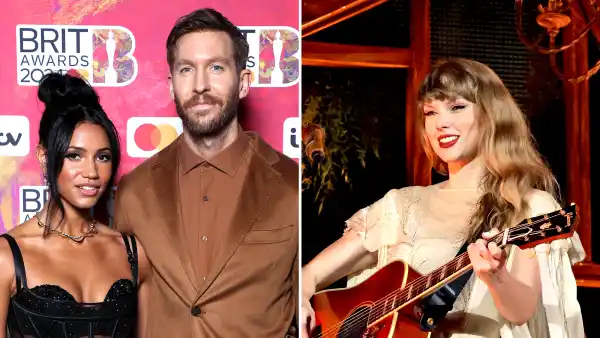 Calvin Harris Wife Vick Hope Listens to Taylor Swift as Soon as He Leaves