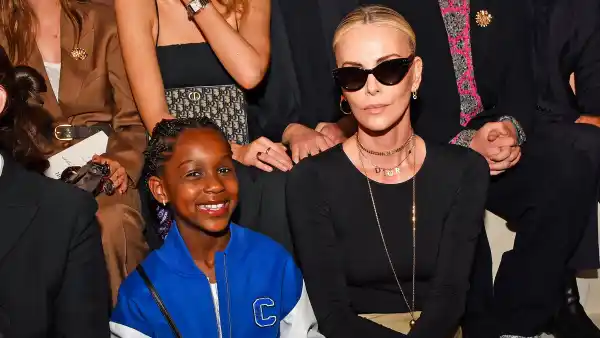 Charlize Theron Sits Front Row at Dior Pre-Fall Show With 7-Year-Old Daughter August
