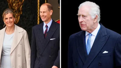 Prince Edward and Sophie do 'first time' duties for King Charles lll