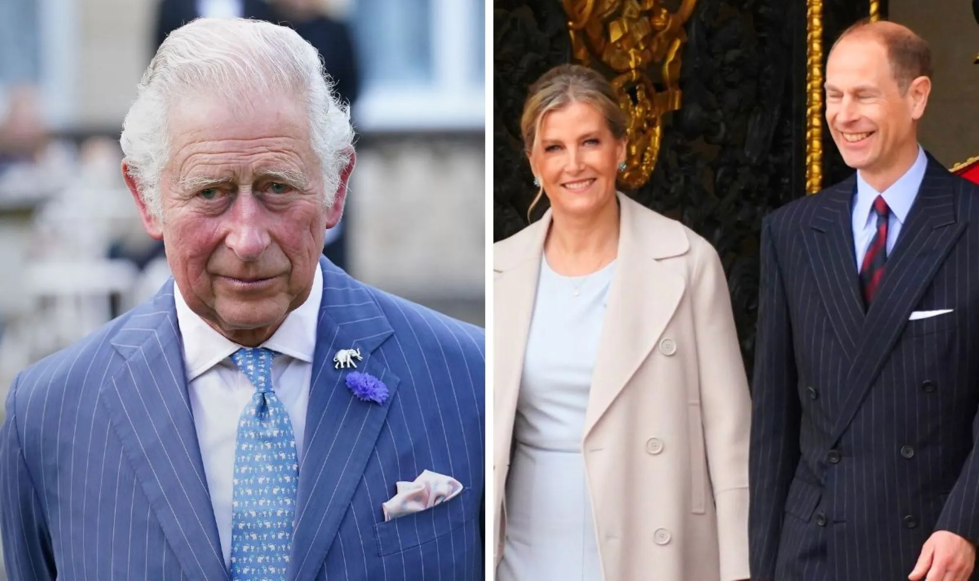 Charles honors edward