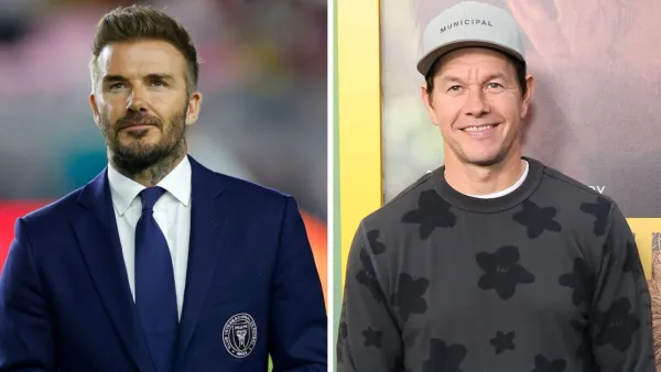 David Beckham sues as Mark Wahlberg posts topless video