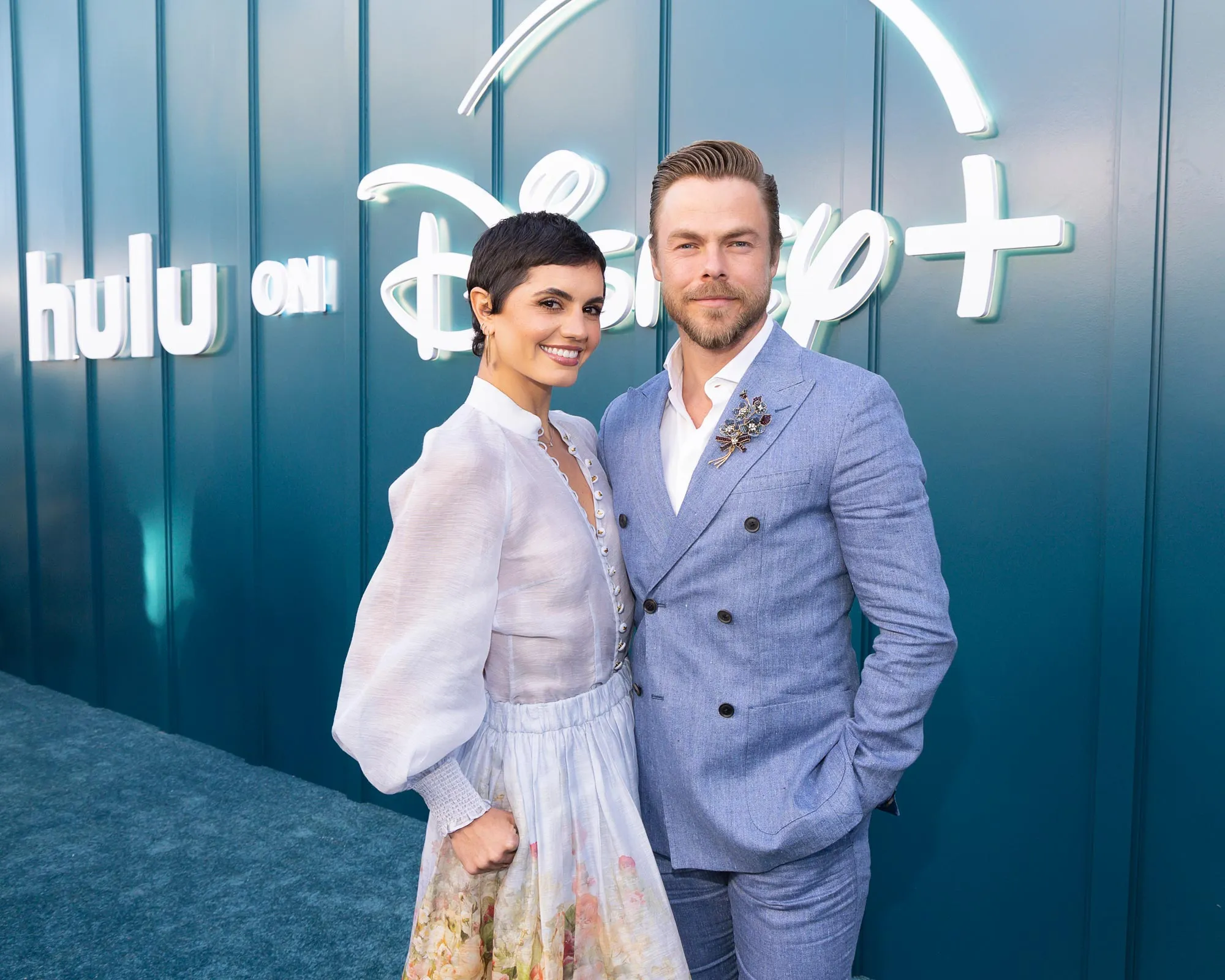 Derek Hough Hayley Erbert Make 1st Red Carpet Appearance Together Since Her Brain Surgery Recovery 345