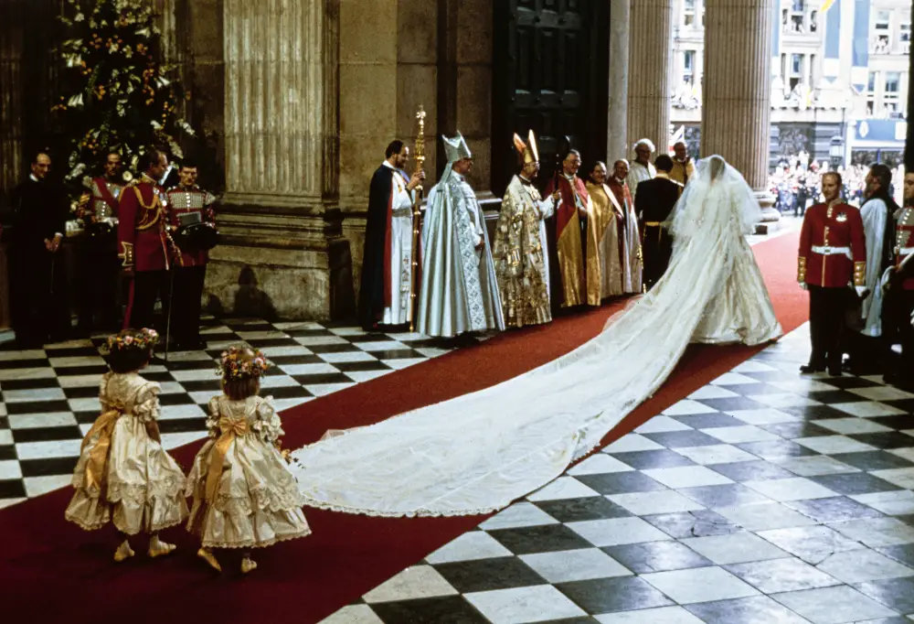 Designer of Princess Diana&rsquo;s Wedding Gown Talks Creating Spare Dress
