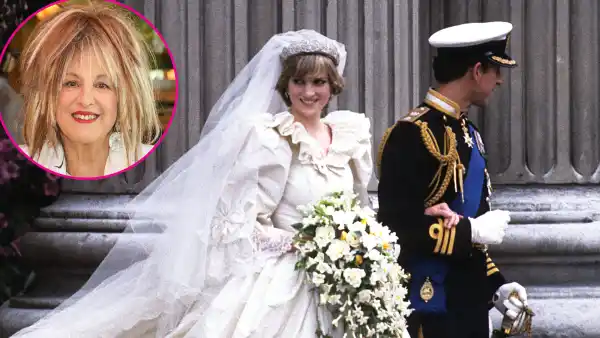Designer of Princess Diana’s Wedding Gown Talks Creating Spare Dress