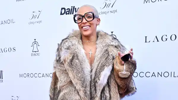 Doja Cat and Suitcase at Daily Front Row Awards