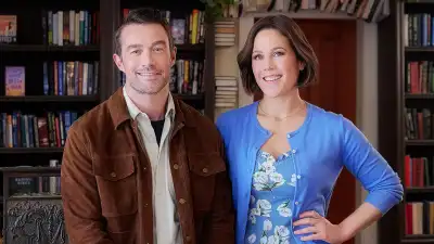 Erin Krakow Hopes Her New Movie Blind Date Book Club With Robert Buckley Gives Off a You ve Got Mail Energy 306
