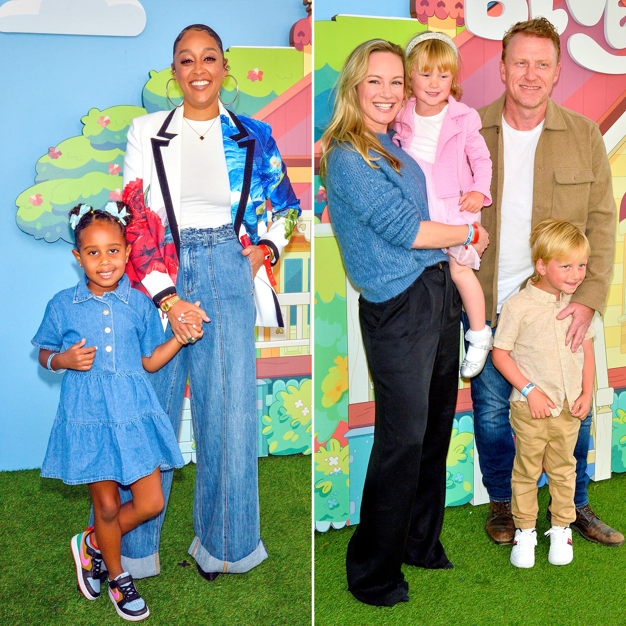 Celebrity Parents Step Out for 'Bluey' Event With Kids