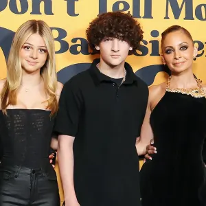 Feature Nicole Richie and Joel Madden Teenage Kids Harlow and Sparrow Make Red Carpet Debut to Support Mom