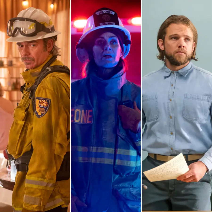 Fire Country Family Guide A Breakdown to Everyone Who Is Related on the Show 744 Billy Burke as Vince Leone, and Diane Farr as Sharon Leone Max Thieriot as Bode Donovan