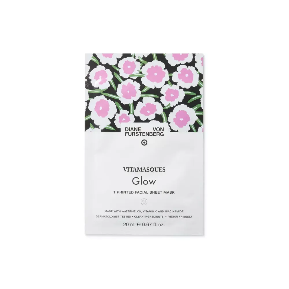 DVF for Target x Vitamasques Poppy Sheet Mask - Glow