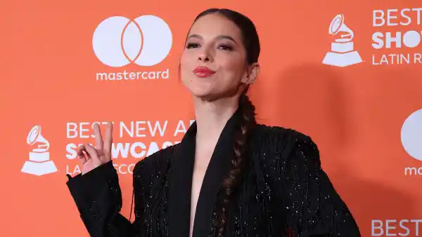 La cantante Paty Cantú en los Latin GRAMMY