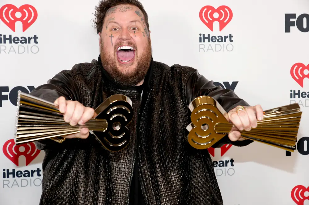 2024 iHeartRadio Music Awards - Press Room. Jelly Roll