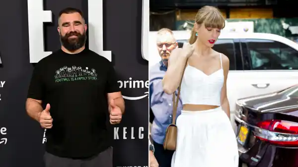 Jason Kelce and Taylor Swift