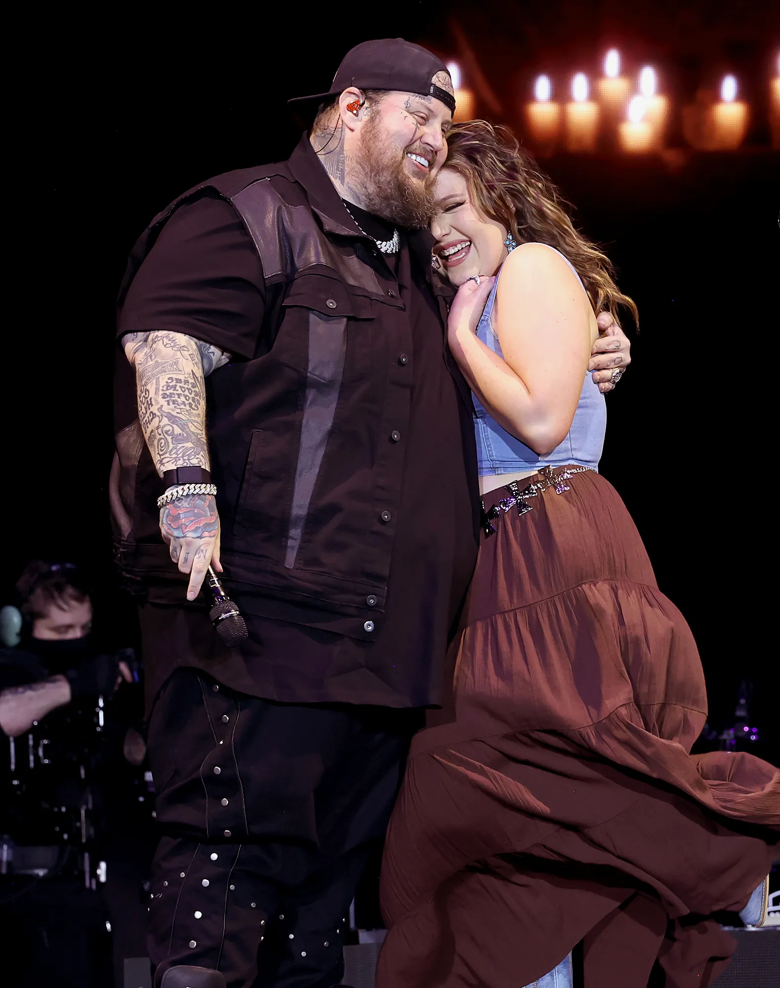 Jelly Roll Brings Daughter Bailee Ann to Stagecoach for 'Cool Dad Points'