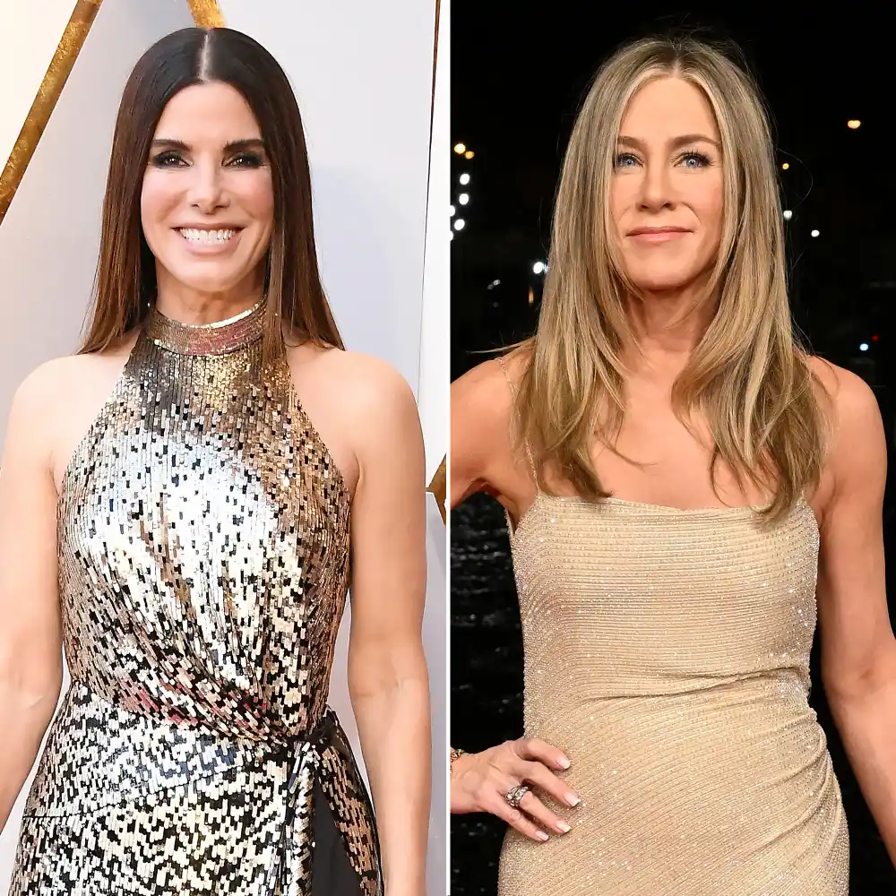 Jennifer Aniston and Sandra Bullock Luxury Handbag Shopping 2417