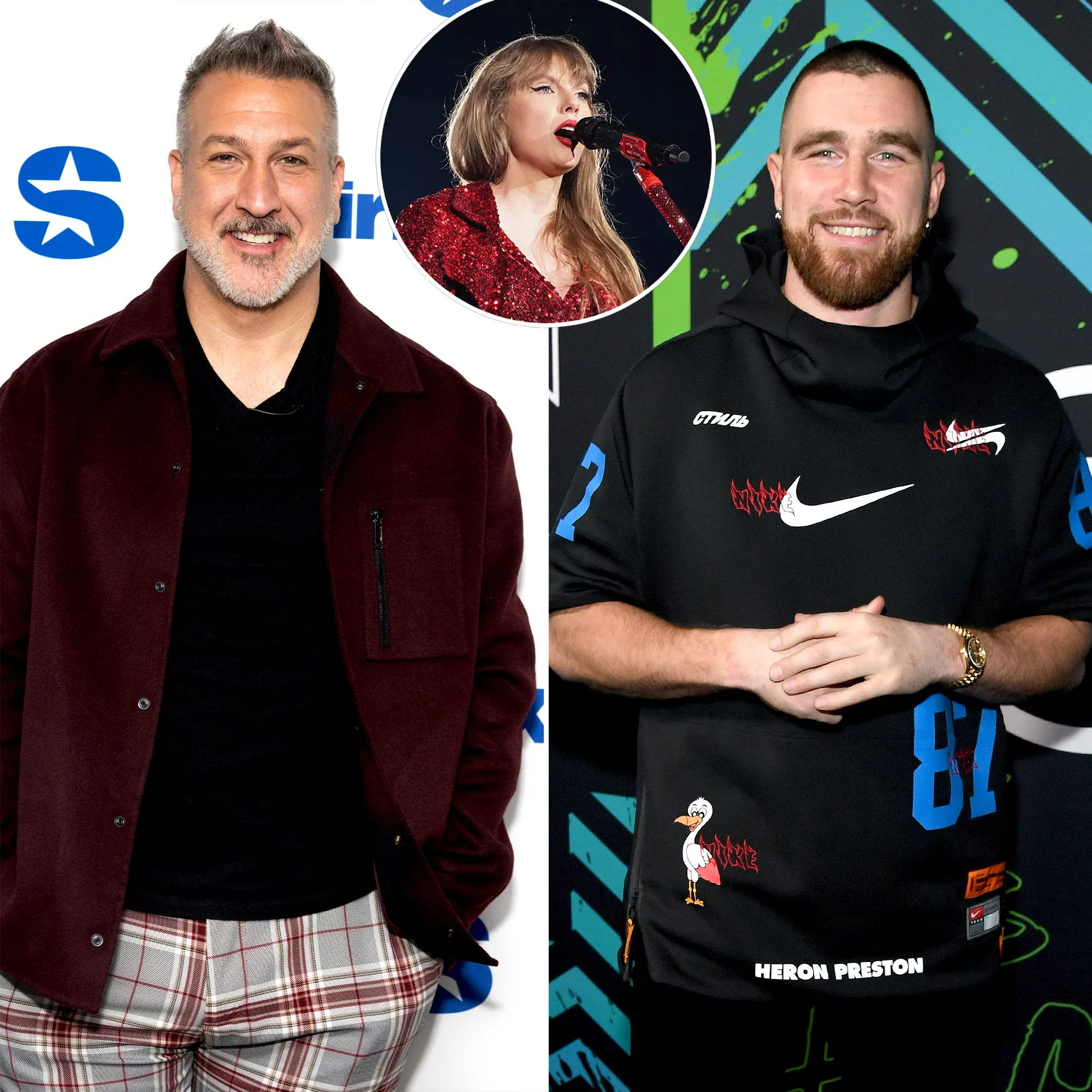 Joey Fatone Jokes That Travis Kelce Chose NSync Over Taylor Swift s Tour