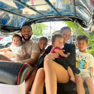 John Legend and Chrissy Teigen Brought ‘All of Our Babies’ to Thailand for Spring Break