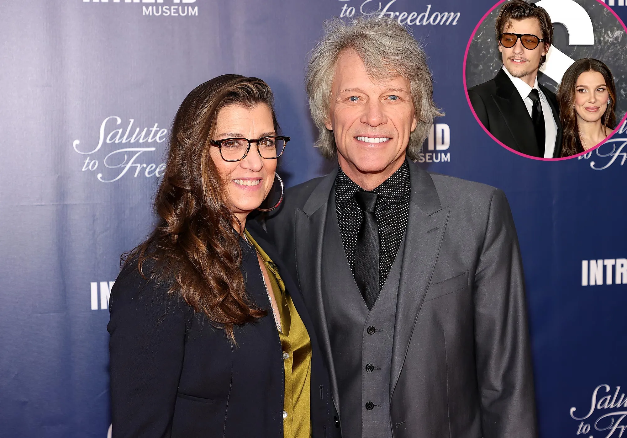 Jon Bon Jovi Compares Son Jake and Millie Bobby Brown's Romance to Marraige to Wife Dorothea