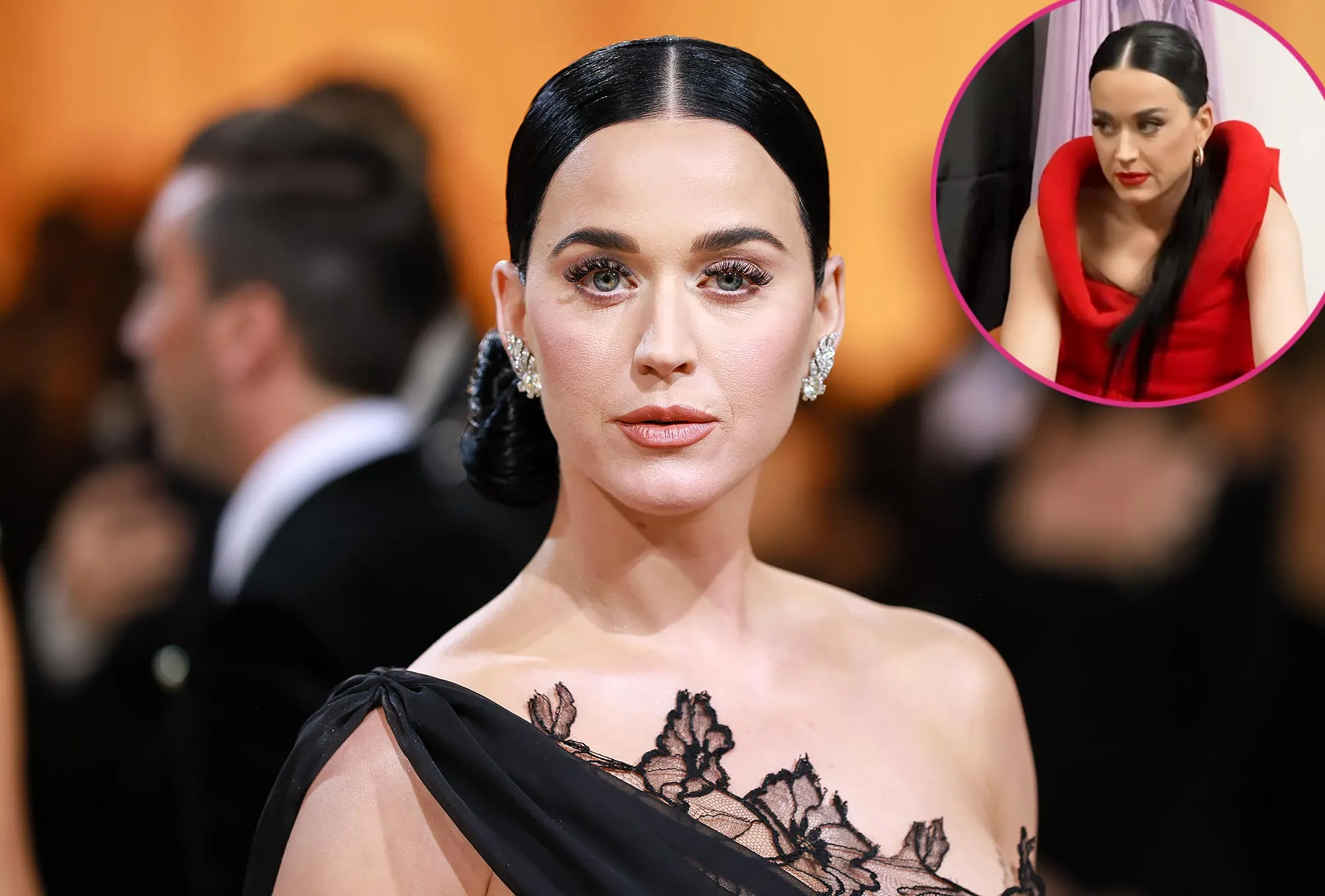 Katy Perry Gets Stuck in $7K Designer Dress But Refuses to Break It: 'Can't Cut Bottega'