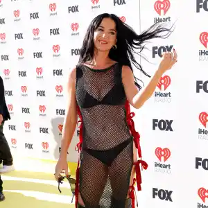 Katy Perry Shows Off Curves in Sheer Dress 944